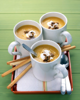 Pureed Butternut Squash Soup Recipe | Martha Stewart image
