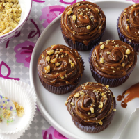 Chocolate Caramel Cupcakes Recipe: How to Make It image