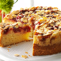 Cherry-Almond Coffee Cake Recipe: How to Make It image