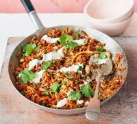 Carrot biryani recipe - BBC Good Food image