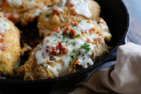 Bacon and Cream Cheese Stuffed Chicken Breast - i am baker image