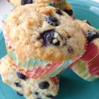 Oatmeal Blueberry Muffins Recipe | Allrecipes image