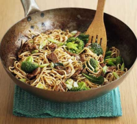 Quick beef & broccoli noodles recipe - BBC Good Food image