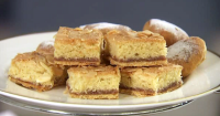 Bakewell traybake recipe - BBC Food image