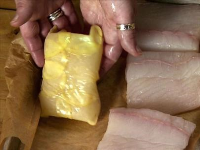 Potato-Crusted Halibut Recipe | Anne Burrell | Food Network image