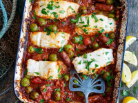 COD WITH TOMATOES AND BASIL RECIPES