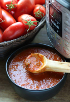 Instant Pot Homemade Tomato Sauce No Peeling, Coring or ... image