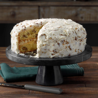 BUTTER PECAN CAKE WITH FROSTING IN THE BATTER RECIPES