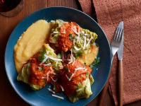Stuffed Cabbage Rolls With Tomato Sauce Recipe | Food ... image