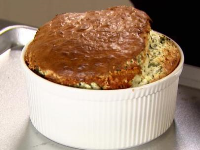 Spinach and Cheddar Souffle Recipe | Ina Garten | Food Network image
