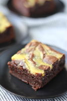 Orange Curd Brownies | Karen's Kitchen Stories image