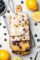 Lemon Blueberry Bread - Life Made Sweeter | Gluten-Free | Keto image