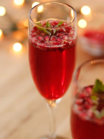 Pomegranate Champagne Cocktails Recipe | Ree Drumm… image
