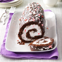 Chocolate Peppermint Log Recipe: How to Make It image