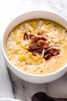 Cheddar Corn Chowder with Bacon – Stove or Instant Pot image