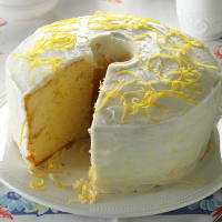 Lemon Chiffon Cake Recipe: How to Make It - Taste of Home image