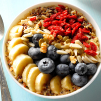 Loaded Quinoa Breakfast Bowl Recipe: How to Make It image