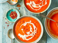 Red pepper soup - olivemagazine image