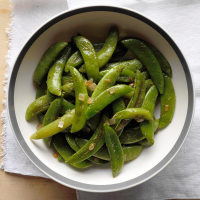 Roasted Sugar Snap Peas Recipe: How to Make It image