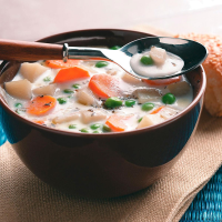 Veggie Potato Soup Recipe: How to Make It - Taste of Home image