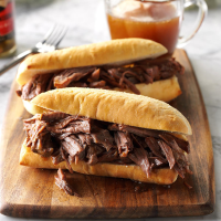 Shredded French Dip Recipe: How to Make It - Taste of Home image