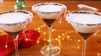 Peppermint Martini Recipe - How To Make Peppermintinis image