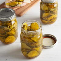 CRISP BREAD AND BUTTER PICKLES RECIPES