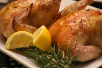 Cornish Game Hens with Garlic and Rosemary Recipe | Allrecipes image