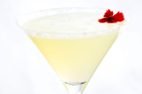 Easy Lemon Drop Martini Cocktail - Inspired Taste image