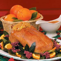 Roast Duck with Orange Glaze Recipe: How to Make It image