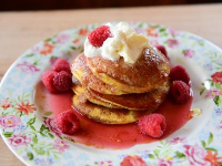 Lemon Poppy Seed Pancakes Recipe | Ree Drummond | Food … image