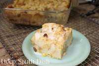 Old Fashioned Southern Bread Pudding - Deep South Dish image