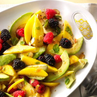 Avocado Fruit Salad with Tangerine Vinaigrette Recipe: How ... image