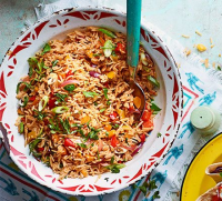 Mexican fiesta rice recipe - BBC Good Food image