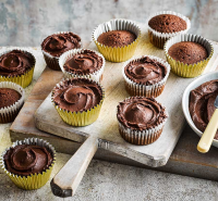 Chocolate fairy cakes recipe - BBC Good Food image