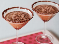 Chocolate Martini Mocktail Recipe | Bobby Flay | Food Network image