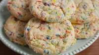 Best Birthday Cake Cookies Recipe - How To Make ... - Delish image