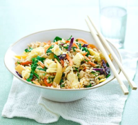 Vegetable fried rice recipe - BBC Good Food image