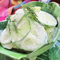 Mizeria (Polish Cucumber Salad) Recipe | Allrecipes image
