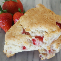 Fresh Strawberry Scones Recipe | Allrecipes image