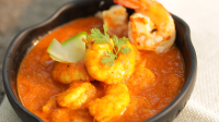 How to make Prawn Curry with Raw Mangoes, recipe by ... image