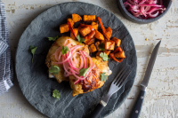 Sheet-Pan Chicken With Sweet Potatoes and ... - NYT Cooking image