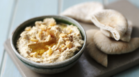 Quick hummus recipe - BBC Food image