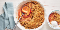 PEACH PIE WITH CRUMBLE TOPPING RECIPES