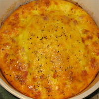 Ham and Cheese Omelet Casserole Recipe | Allrecipes image