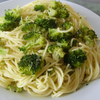 Broccoli Garlic Angel Hair Pasta Recipe | Allrecipes image