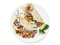 Grilled Fish Tacos with Lime Slaw Recipe - Food Network image
