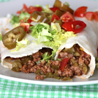 Spicy Beef Burritos Recipe | Allrecipes image