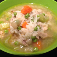 Classic Turkey and Rice Soup Recipe | Allrecipes image