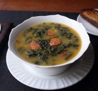 Caldo Verde (Portuguese Sausage Kale Soup) | Allrecipes image